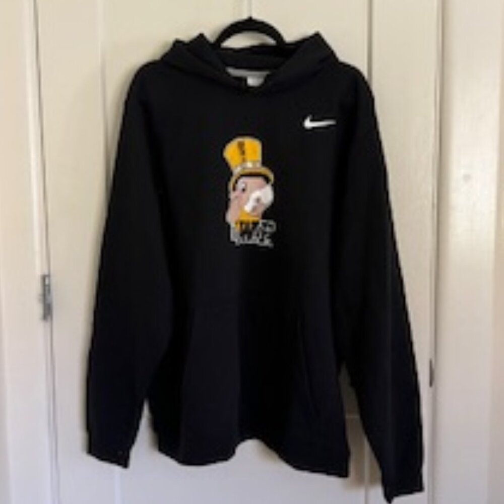 Wake Forest Nike Vault Men's Black Hoodie 2XL NWT